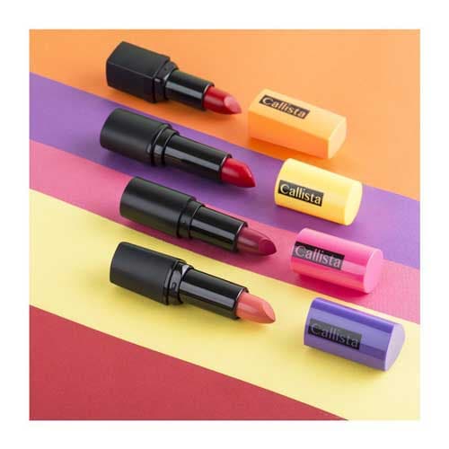 رژ لب جامد کالیستا مدل Glamor Shine شماره S82 — تصویر ۶