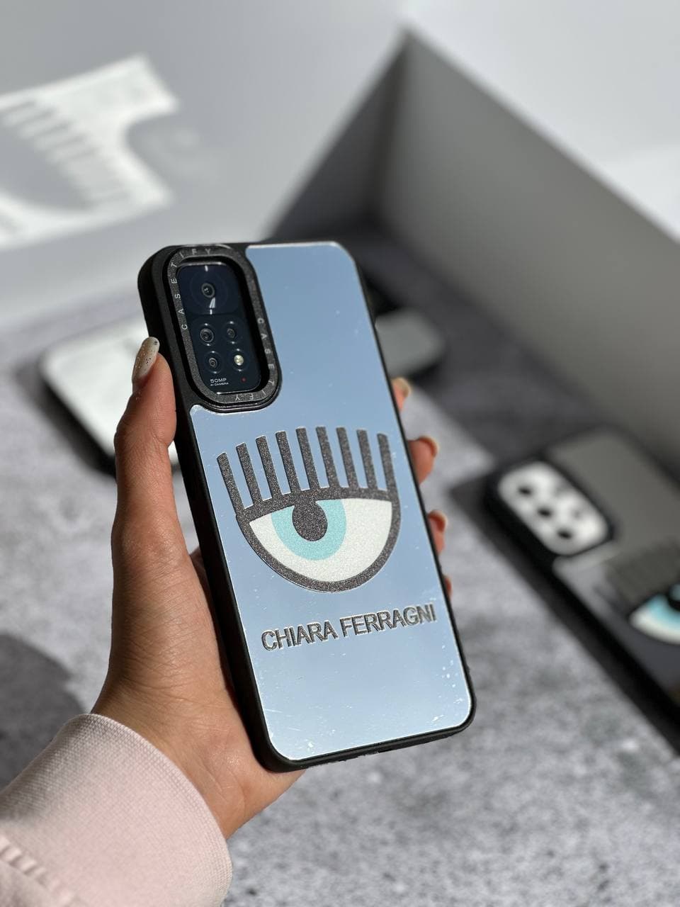قاب Chiara Ferragni آینه ای (آیفون سامسونگ شیائومی) — تصویر ۵