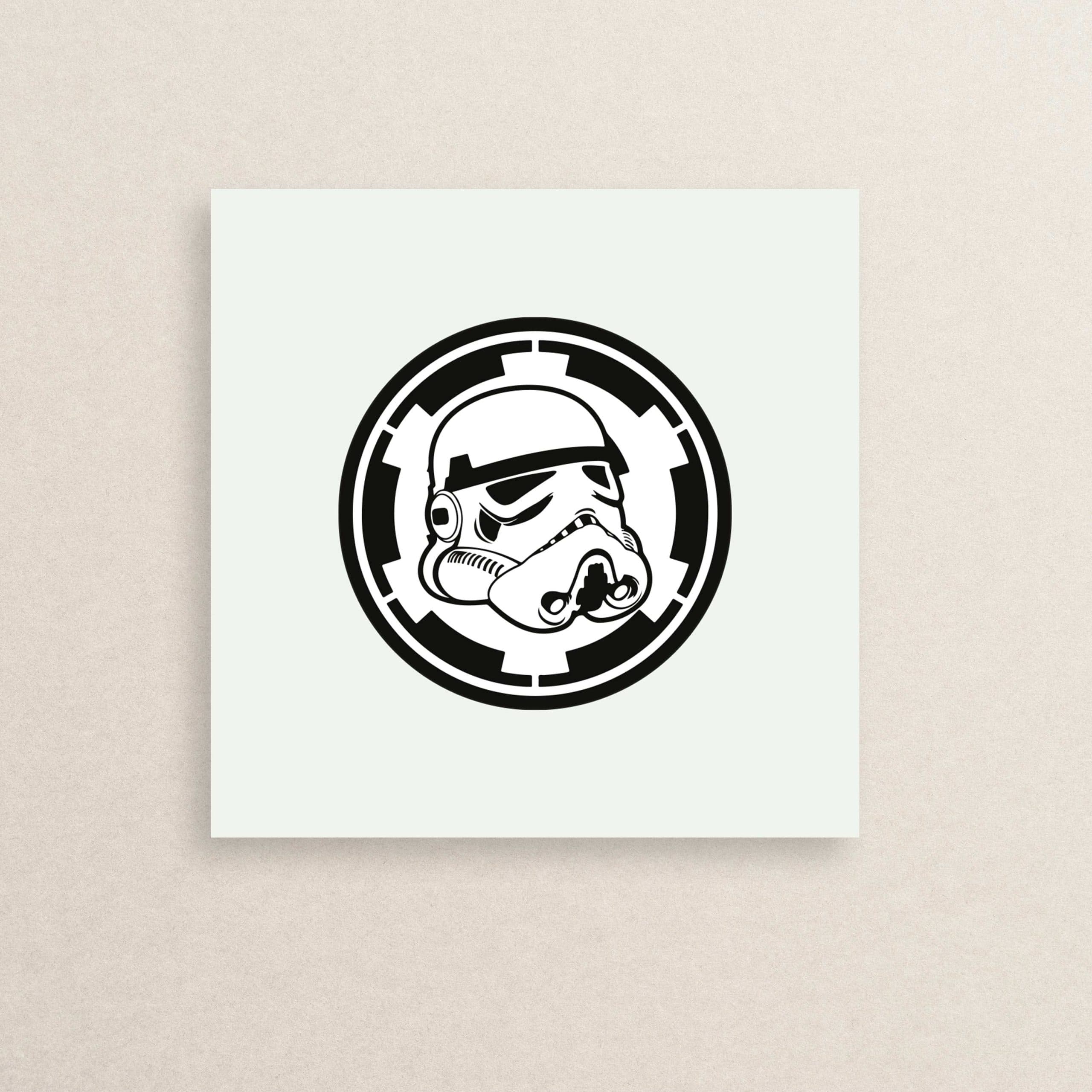 استیکر سرباز کلون جنگ ستارگان 03 | The StarWars Clone trooper sticker 03