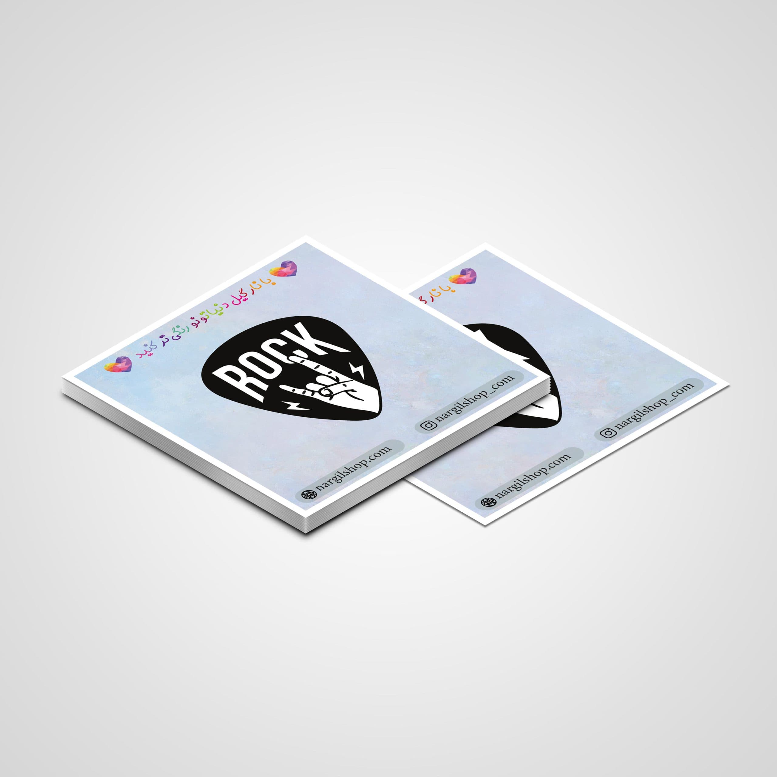 استیکر نماد راک 03 | Rock Symbol sticker 03 — تصویر ۲
