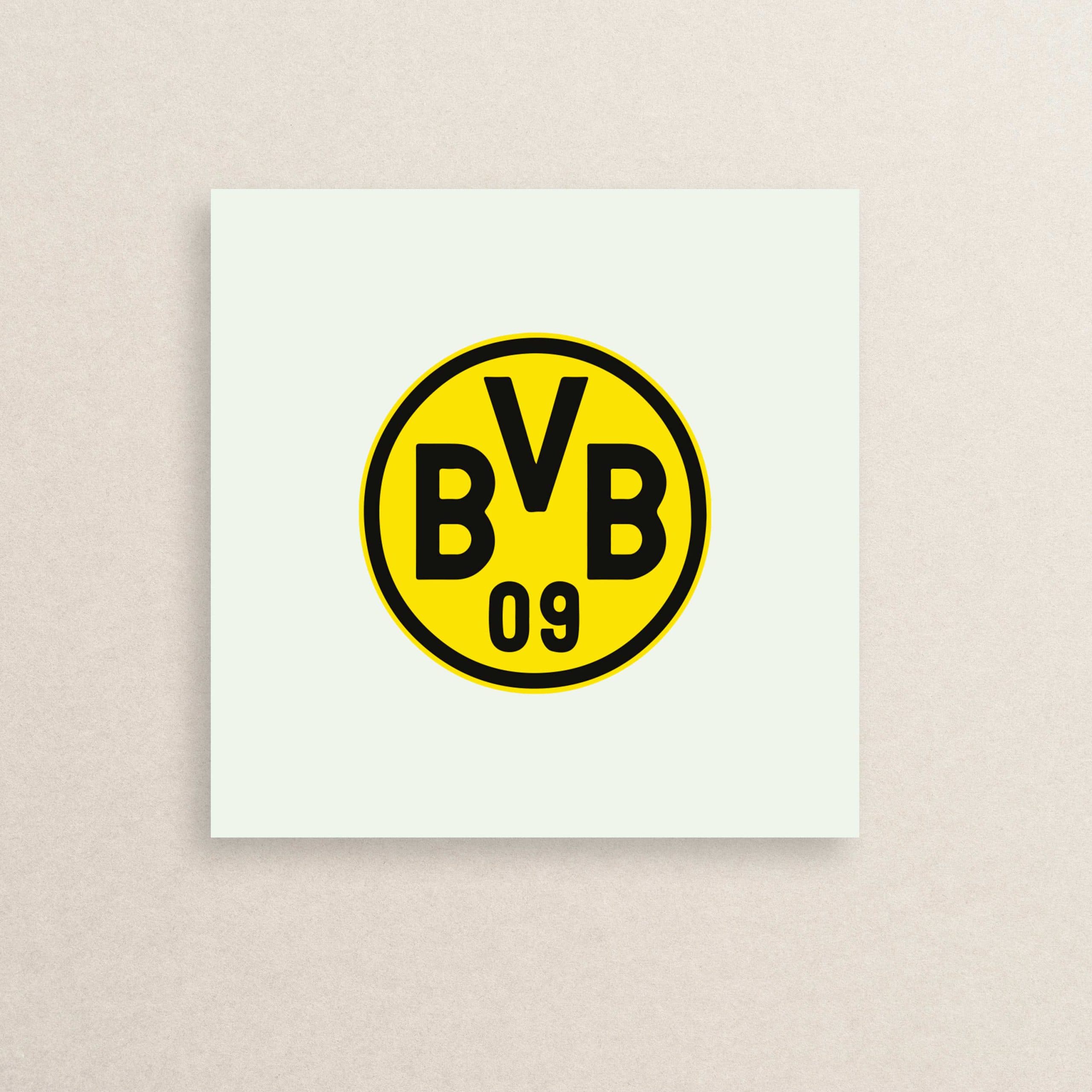 استیکر لوگوی تیم فوتبال بروسیا دورتموند 01 | 01 Borussia Dortmund logo sticker