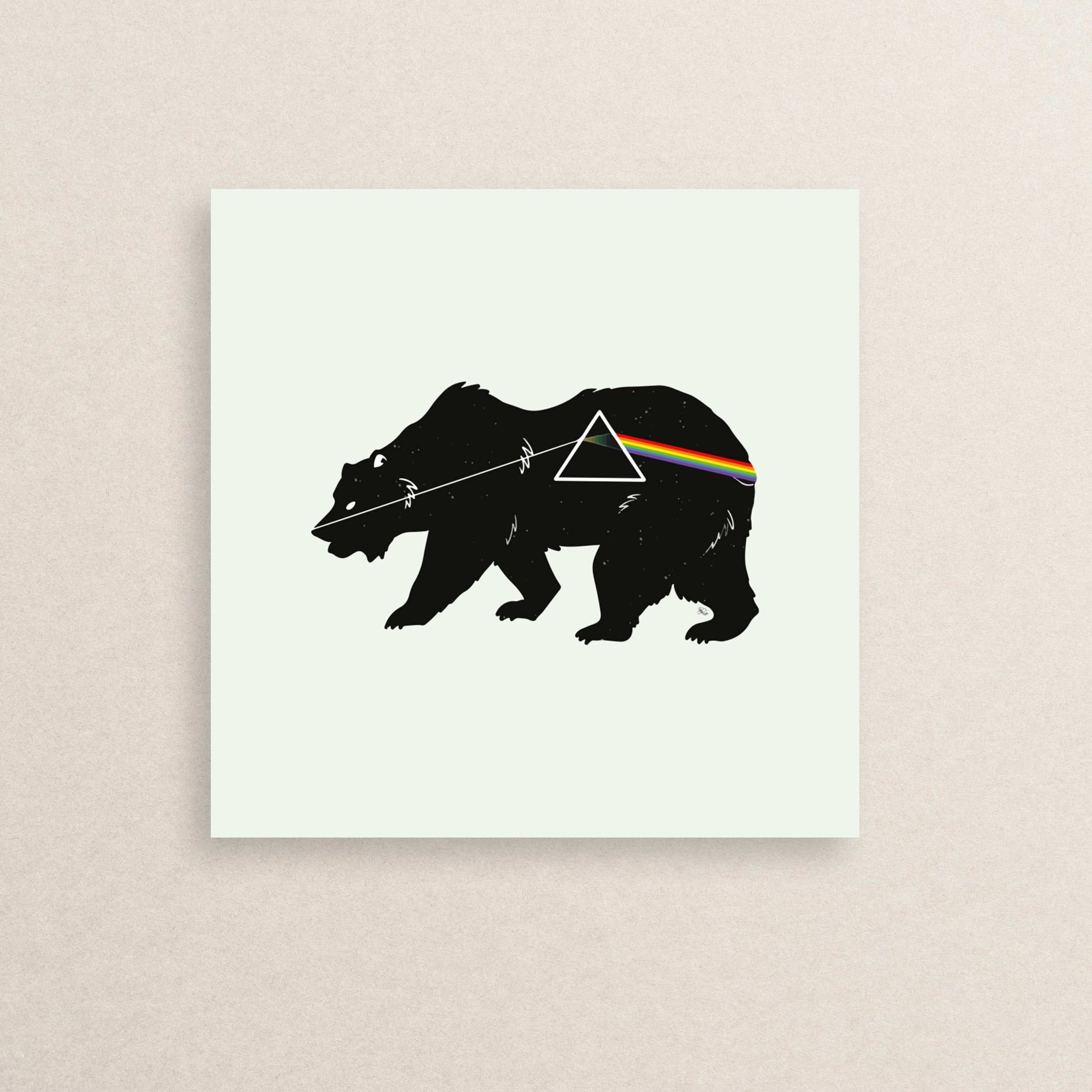 استیکر لوگو پینک فلوید 01 | Pink Floyd logo sticker 01