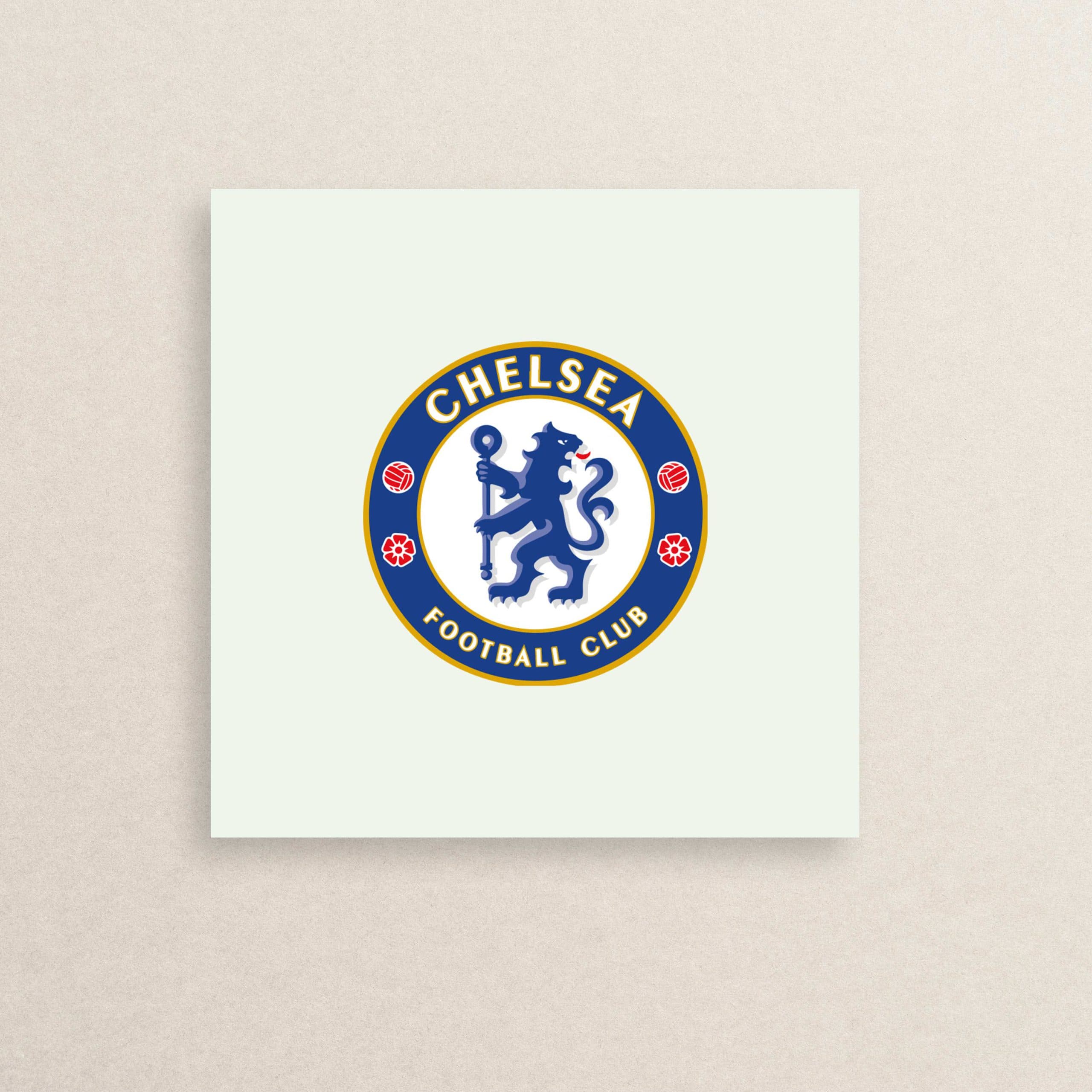 استیکر لوگوی تیم فوتبال چلسی 01 | 01 Chelsea logo sticker