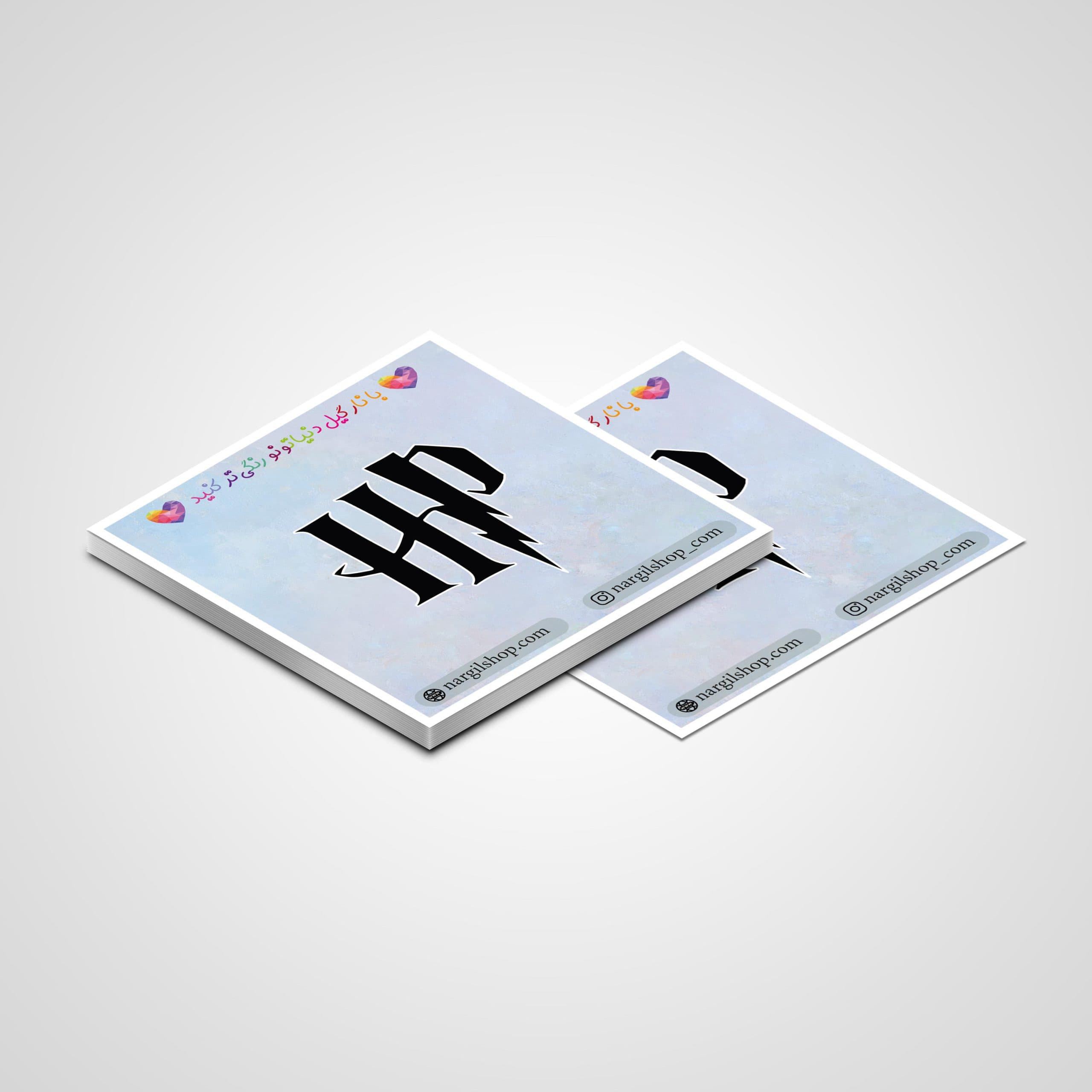 استیکر لوگو هری پاتر 01 | Harry Potter logo sticker 01 — تصویر ۲
