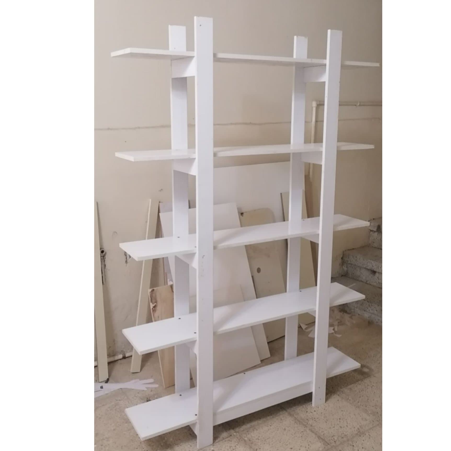 قفسه کتاب و دکوری ام دی اف کد B07 -ارسال رایگان مبلمان اورلین مدل 964152 — تصویر ۲