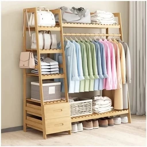 رگال لباس چوبی فانتزی چوب آرا مبلمان اورلین مدل 972794
