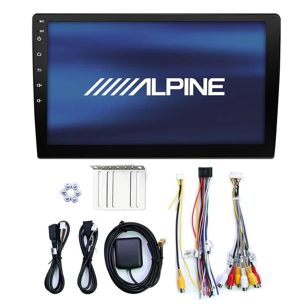 مانیتور اندروید خودرو تویوتا یاریس 2011-2008 آلپاین مدل S16 — تصویر ۲