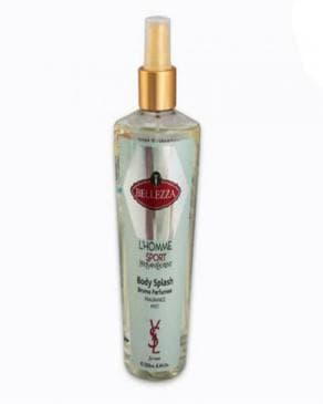 بادی اسپلش هیلدا بولگاری ایو سن لورن لهوم اسپرت Hilda Beaut YSL L’Homme Sport Body Splash حجم ۲۵۰ میلی لیتر