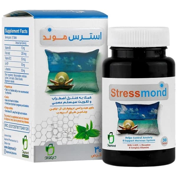 قرص استرس موند دیموند روز بسته 30 عددی