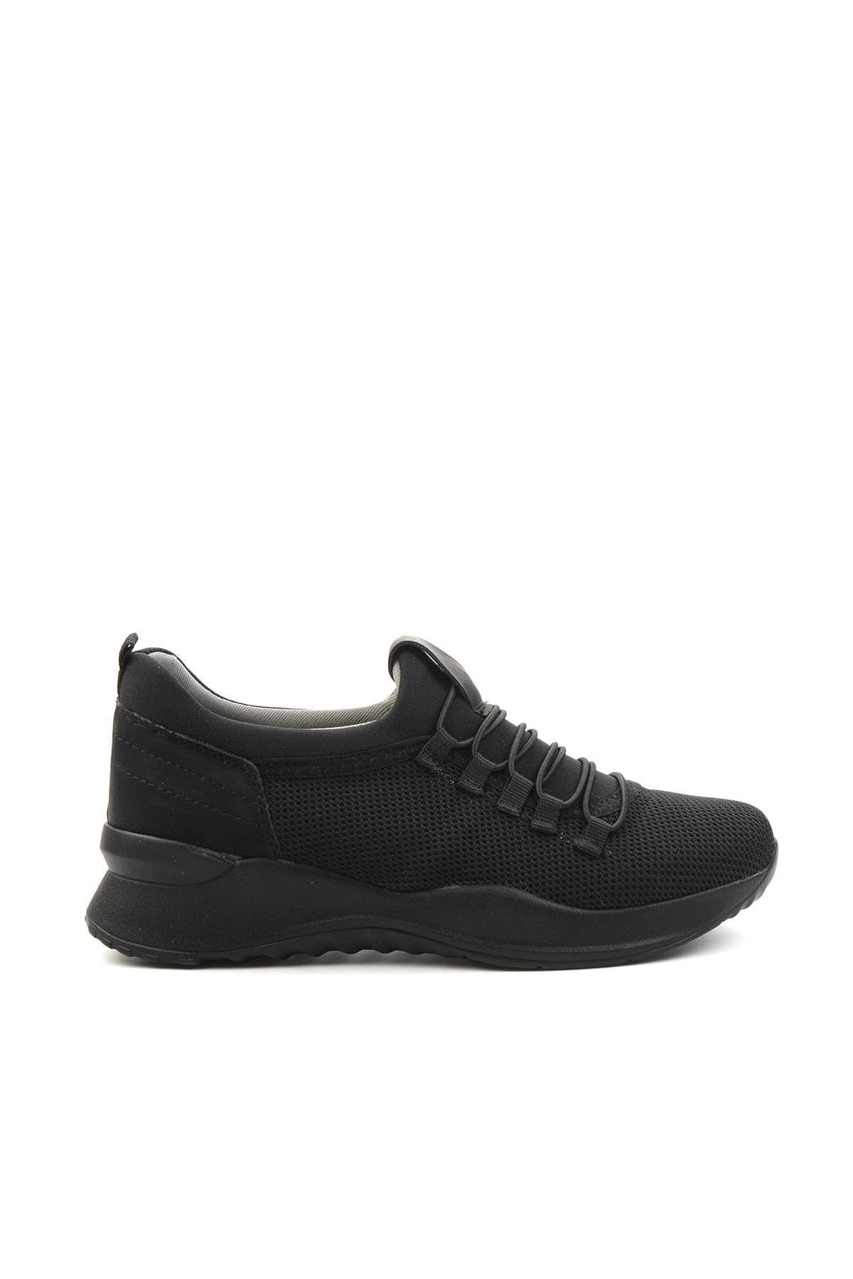کفش اسنیکر زنانه مشکی Siyah Kadın Sneaker K01586060617 بامبی — تصویر ۴