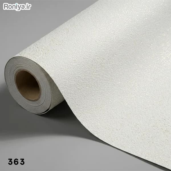 کاغذ دیواری سفید ساده کد 363 — تصویر ۲
