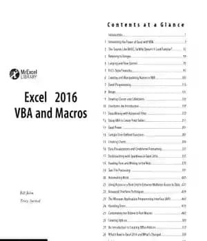 دانلود کتاب Excel 2016 VBA and Macros – اکسل 2016 VBA و ماکرو