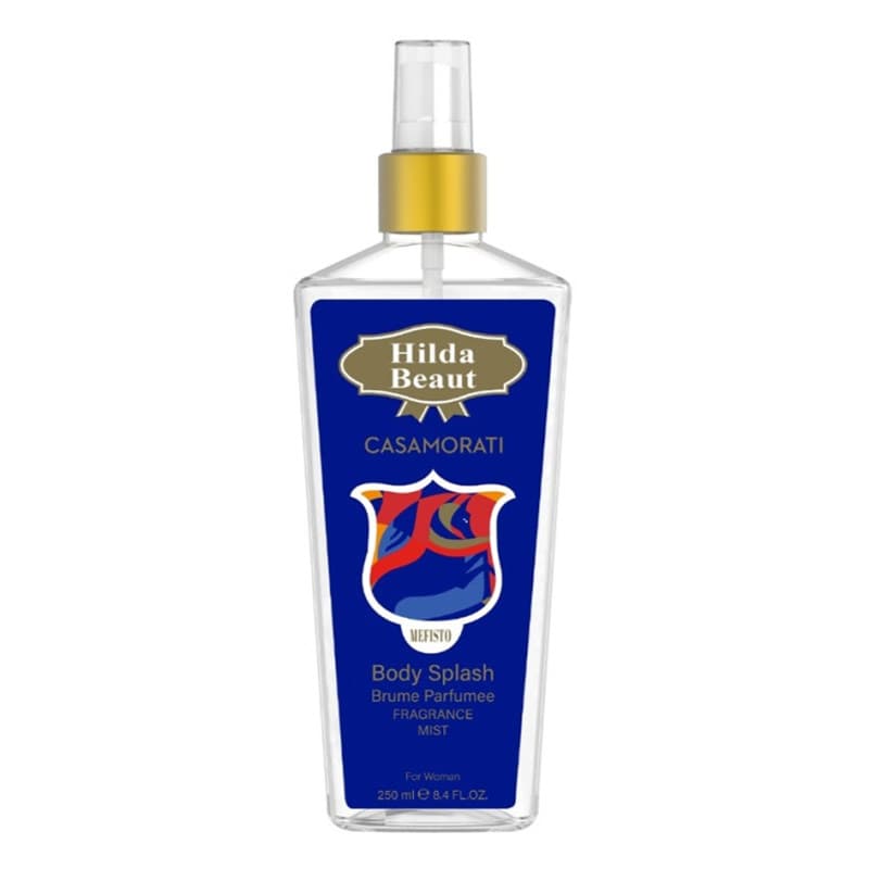 بادی اسپلش زنانه هیلدابیوت مدل کازاموراتی HILDA BEAUT CASAMORATI BODY SPLASH حجم ۲۵۰ میلی لیتر