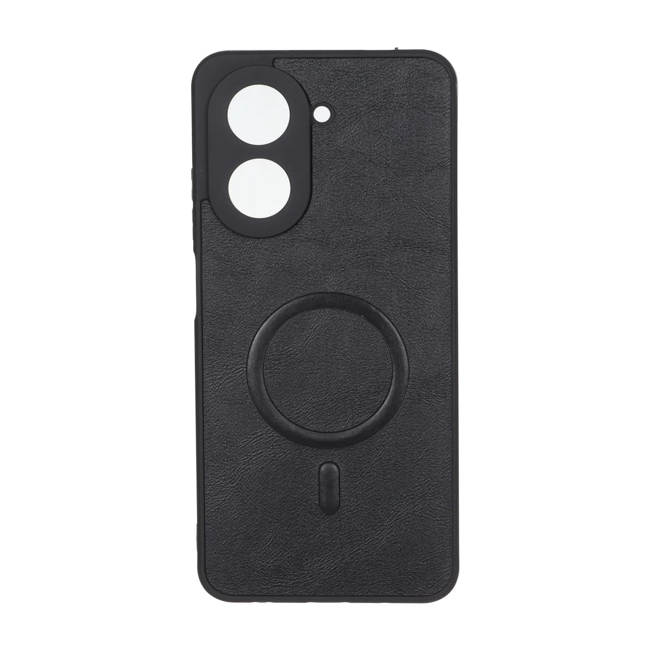 قاب چرمی طرح مگ سیف محافظ لنزدار Xiaomi Redmi A5 / Poco C71