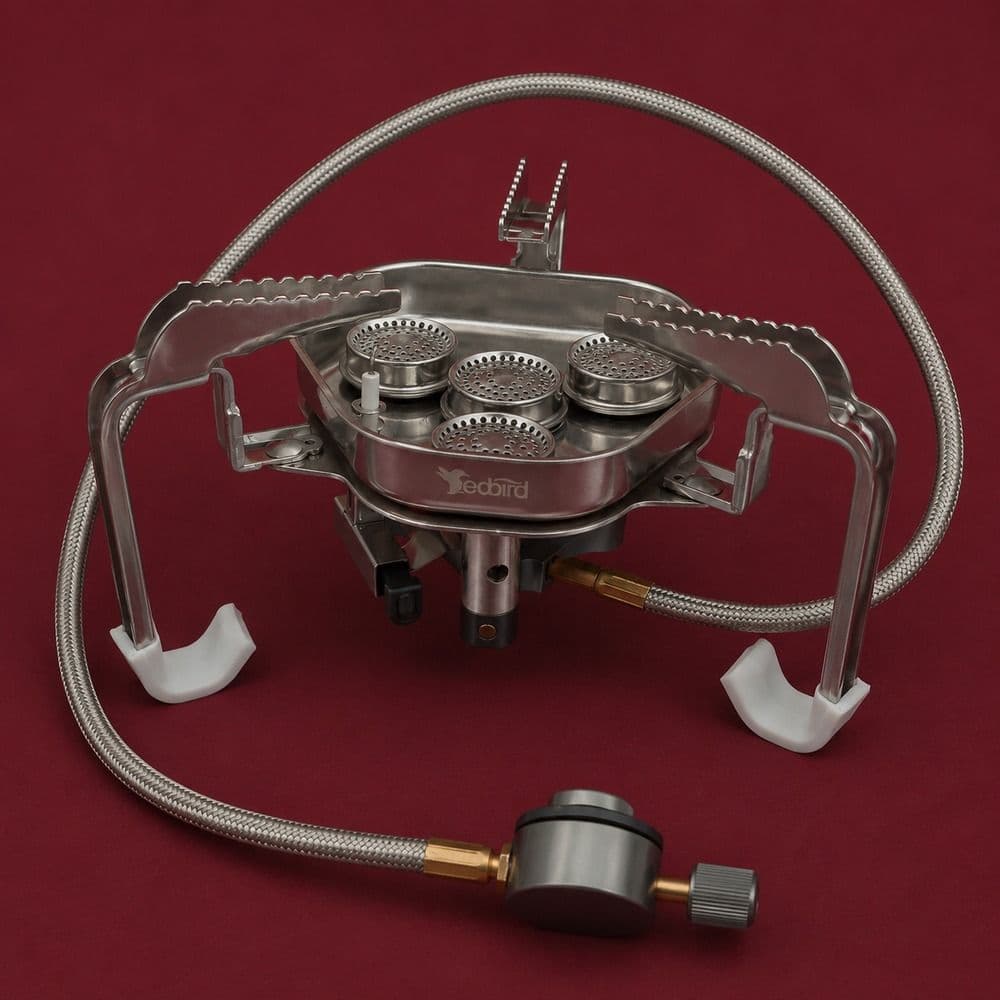 اجاق گاز کمپینگ چهار شعله مدل RB-400 از برند Redbird