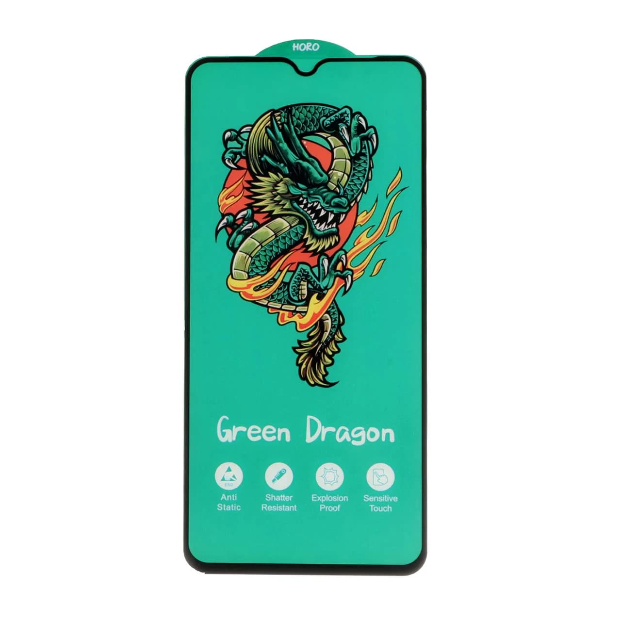 محافظ صفحه نمایش شیشه ای Full Cover Anti Static Horo مدل Xiaomi Redmi Note 8 Pro / Poco M3 / Redmi 9T / Note 9 4G (بدون پک)