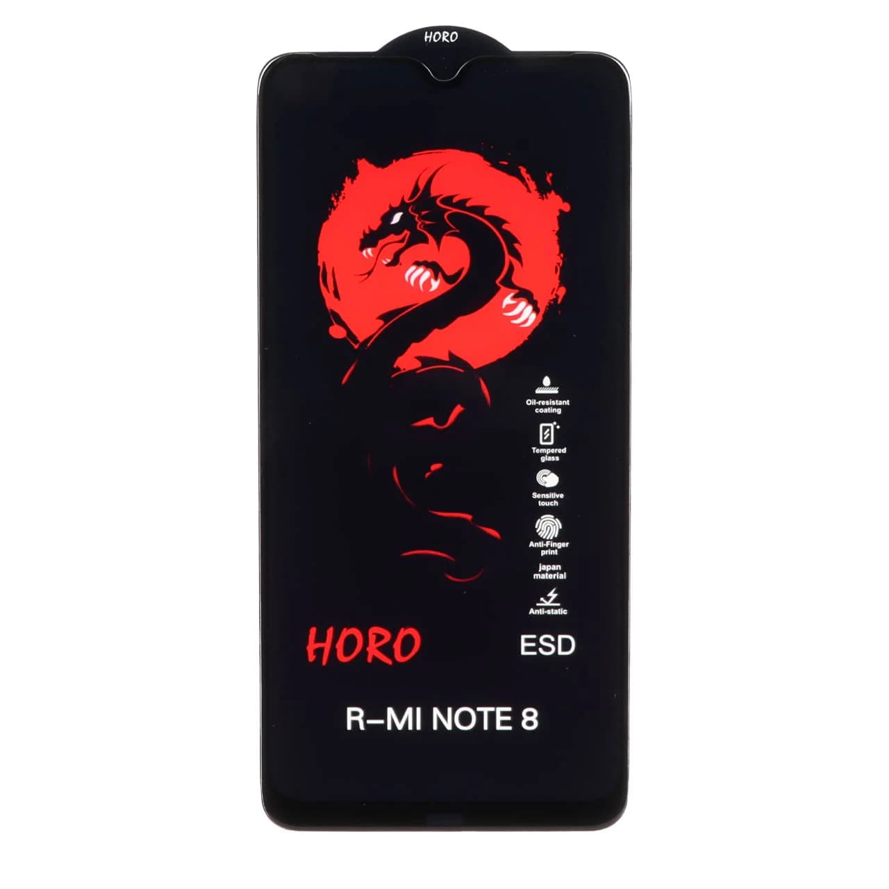 محافظ صفحه نمایش شیشه ای Full Cover ESD Horo مدل Xiaomi Redmi Note 8 / Redmi 8 / Redmi 8a