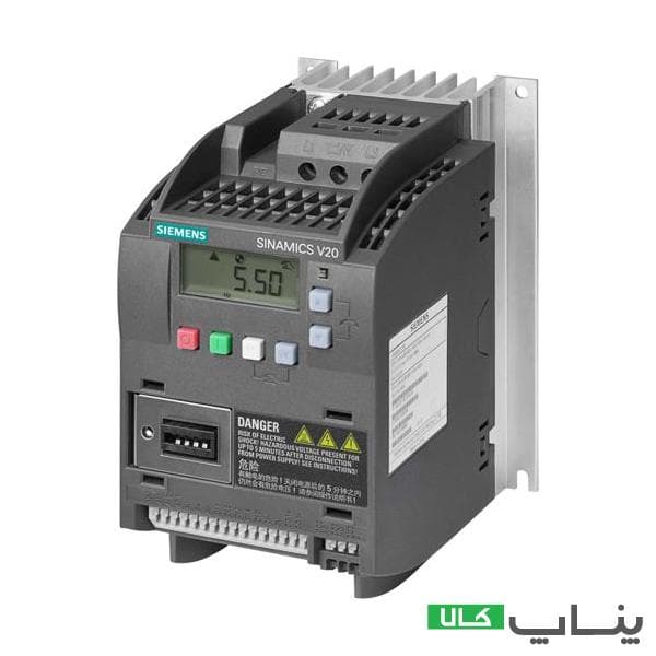 درایو زیمنس v20 سه فاز 1.1کیلووات 6SL3210-5BE21-1CV0