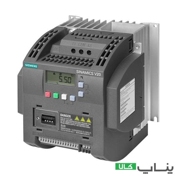 اینورتر زیمنس V20 تک فاز 1.1کیلووات 6SL3210-5BB21-1UV1