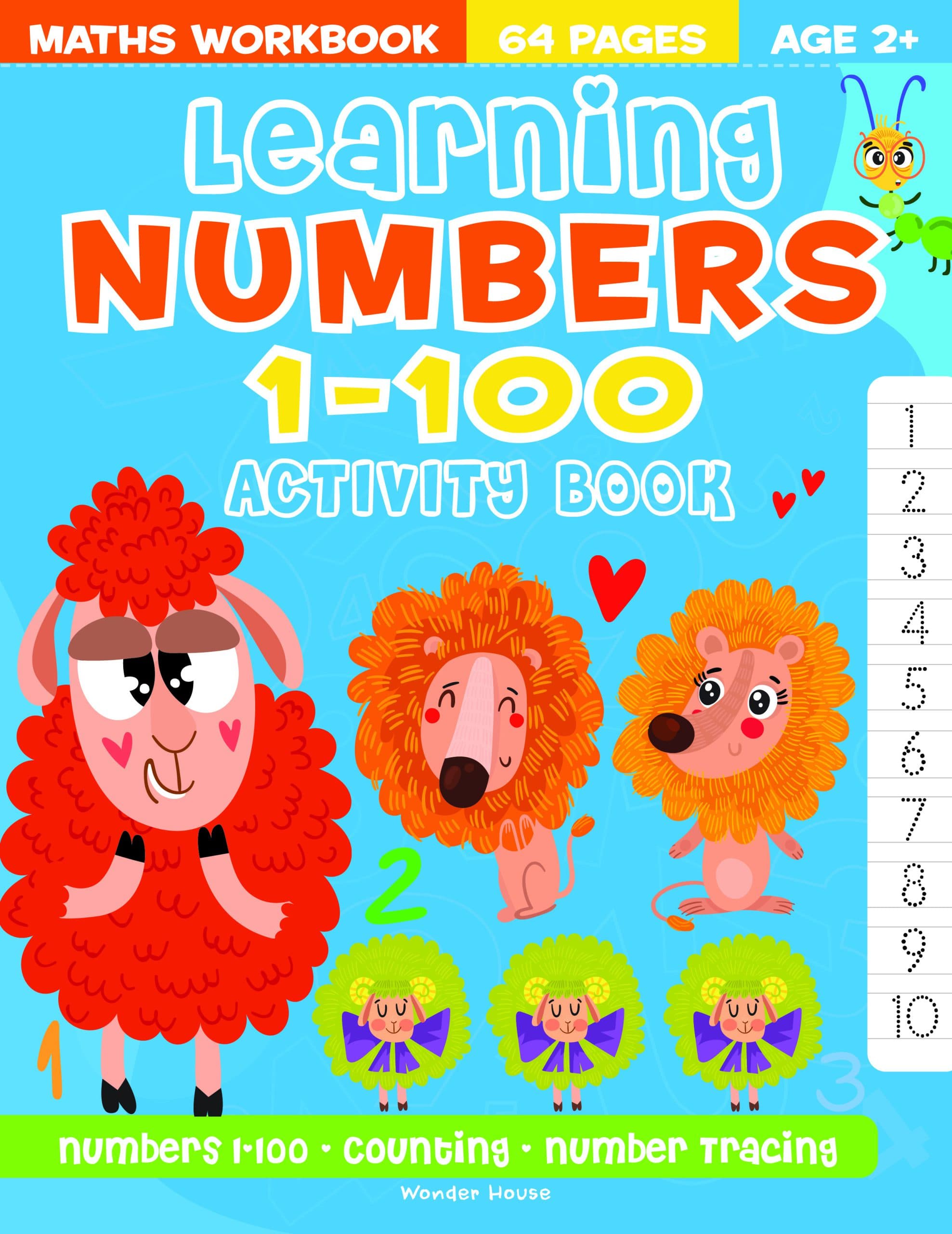 Learning Numbers 1-100 Activity Book