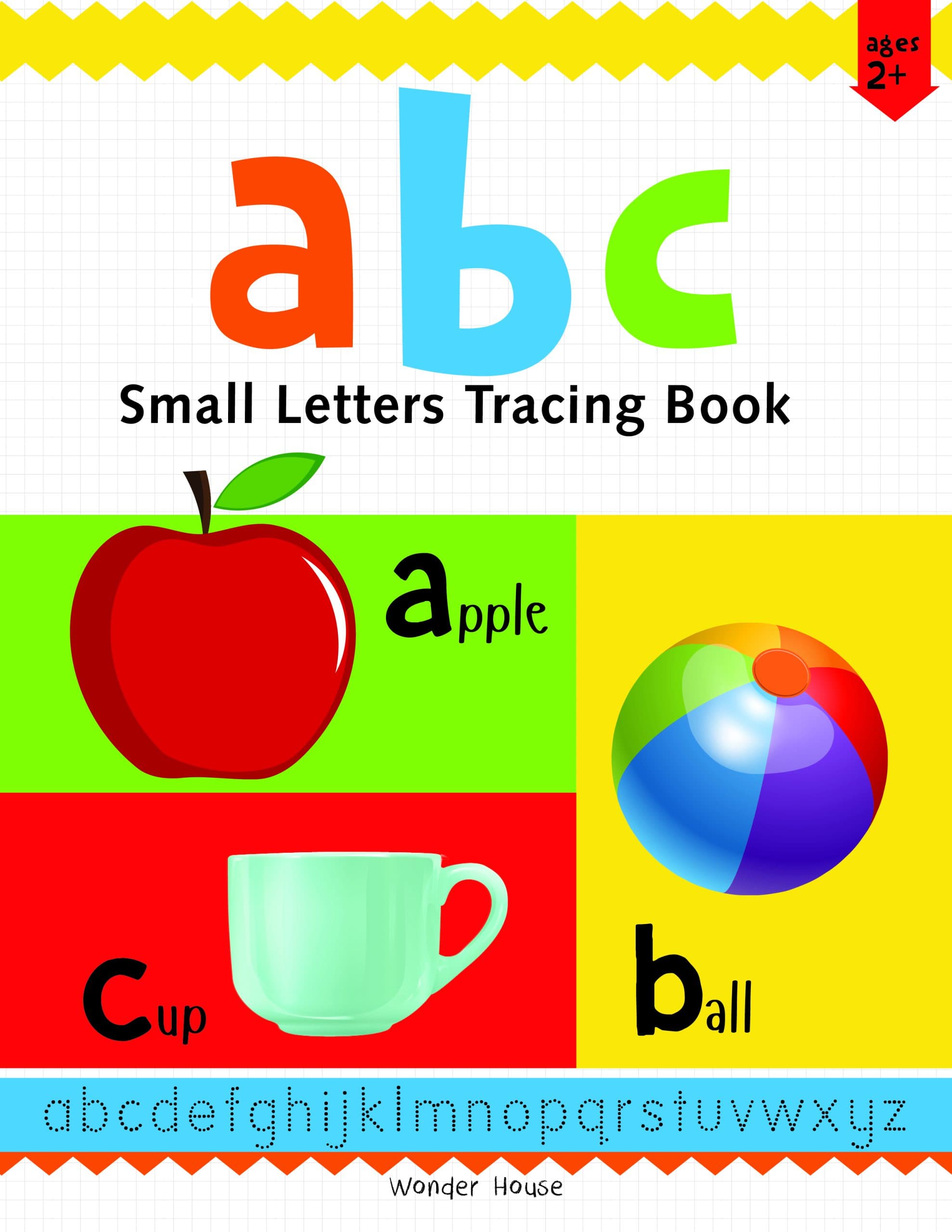 Preschool Activity Book: abc – Small Letters Tracing Book For Kids