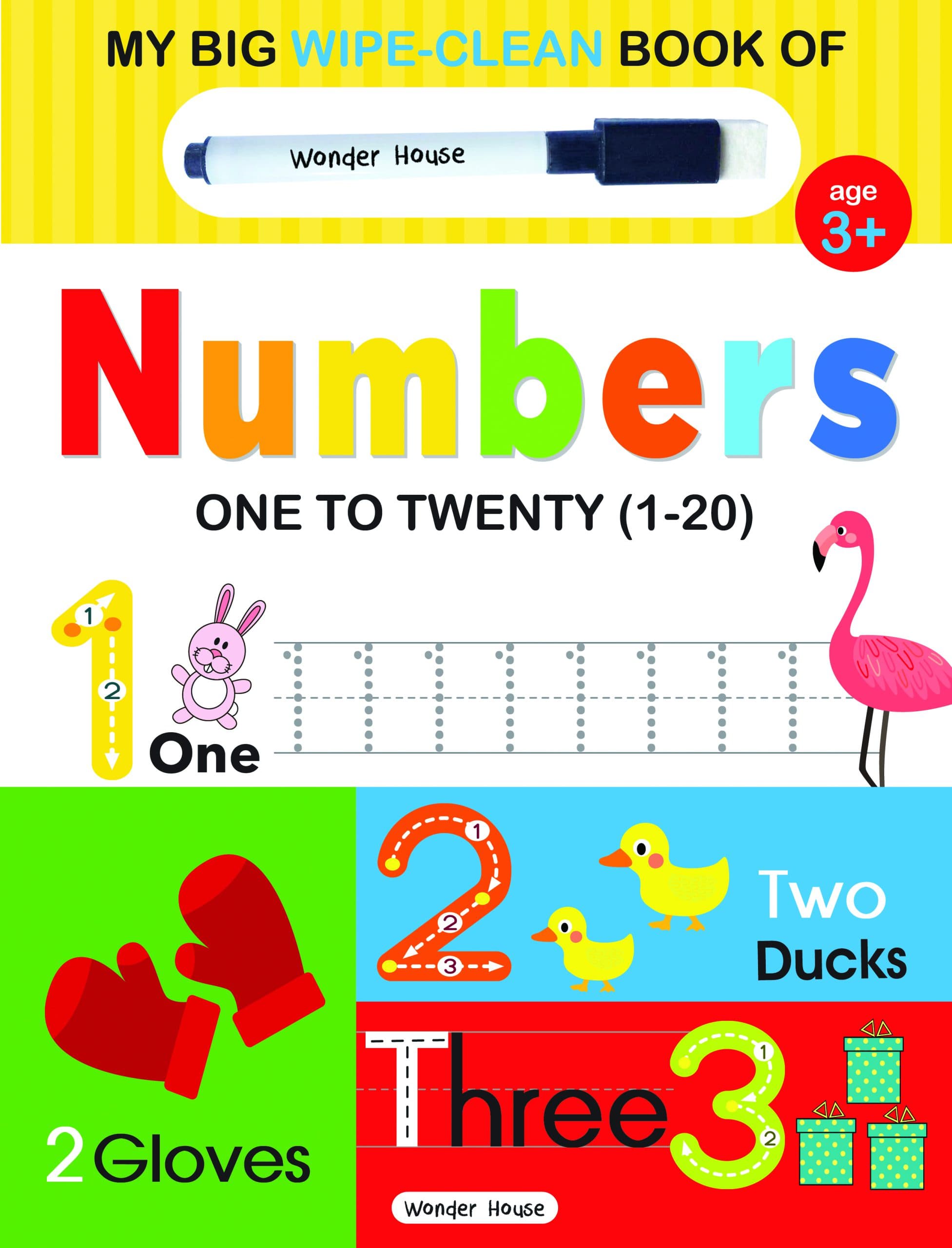 My Big Wipe and Clean Book of Numbers for Kids 1 to 20