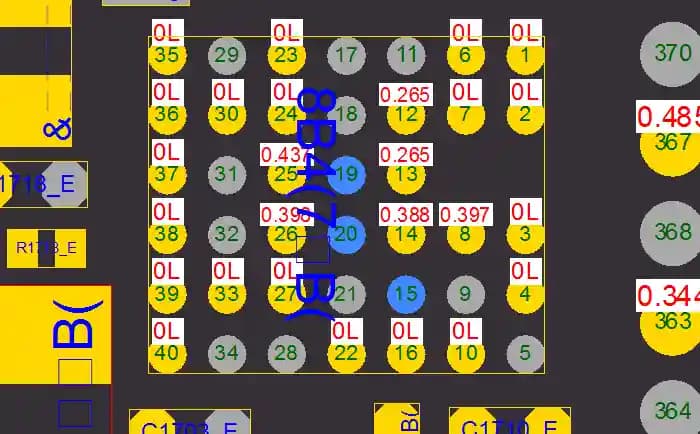 آی سی ای پی تی آیفون12 و 12 پرو | (U_QET0_E)(U_QET1_E)(IC EPT (Envelope Power Tracker) iPhone 12 Pro / 12 (QET5100 — تصویر ۲