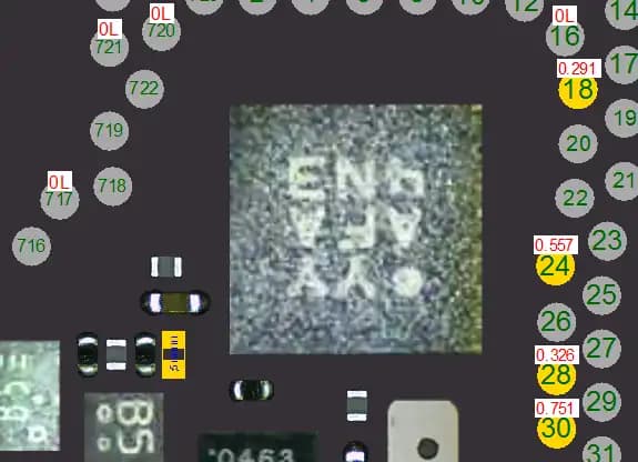 آی سی سنسور شتاب و ژیروسکوپ آیفون 12 و 12 پرو | (U7300)IC Accelerometer And Gyroscope Sensor iPhone 12 Pro / 12 (BMI282AA)