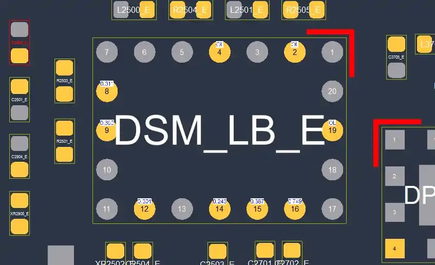 آی سی سوییچ آنتن آیفون 12 و 12 پرو | (DSM_LB_E)IC Switch Diversity Antenna iPhone 12 Pro /12 (LMRXFNJB_K79) — تصویر ۳