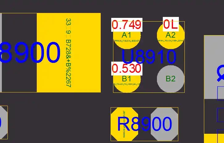 آی سی رگولاتور آیفون 12 و 12 پرو | (U8910)IC Regulator LDO iPhone 12 Pro / 12 (SCY99223) — تصویر ۳