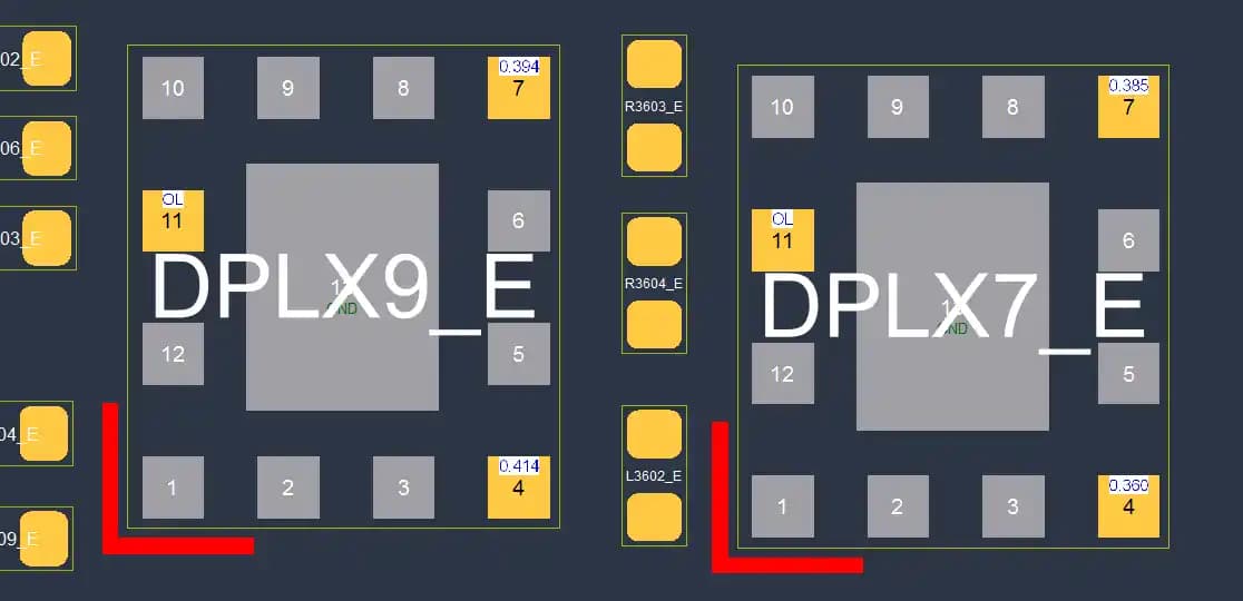 آی سی سوییچ آنتن آیفون 12 پرومکس | (DPLX9_E)(DPLX7_E)IC Switch Antenna iPhone 12 Pro Max(ACFM_N179_AP1) — تصویر ۲