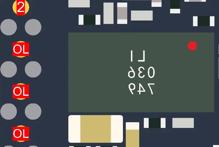 آی سی سوییچ آنتن 5G آیفون 12 پرومکس | (QPLX8_E)(IC Switch 5G Antenna iPhone 12 Pro Max(ACFM_N7F0_AP1