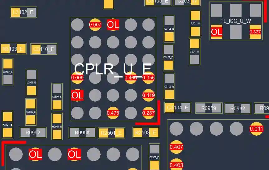 آی سی آر اف کوپلر آیفون 12 پرومکس |(CPLR_U_E)IC RF Copler Antenna iPhone12 Pro Max (MDFEXCGB_137) — تصویر ۴