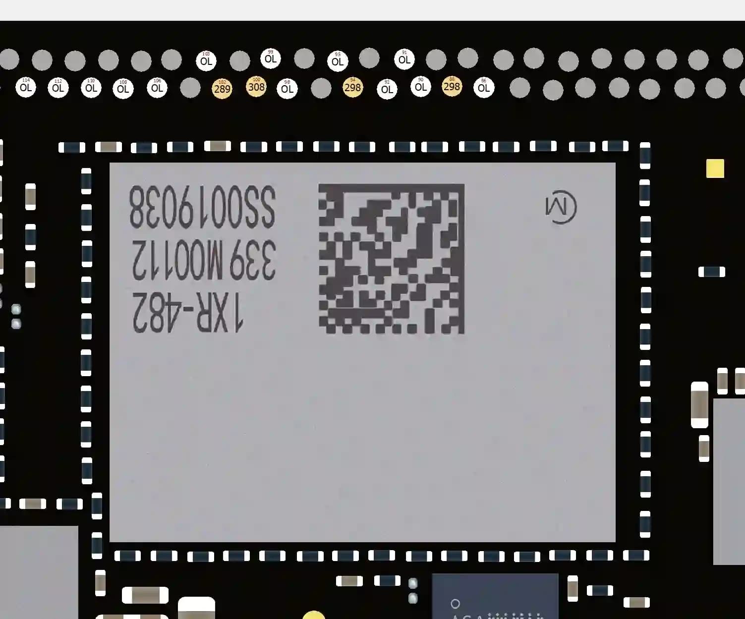 آی سی سوییچ آنتن 5G آیفون 12 پرومکس | (IC Switch 5G Antenna iPhone 12 Pro Max (U_TAN_E)(LBKA0QE1XR_481