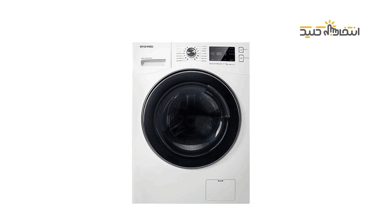 ماشین لباسشویی دوو DWK-PRIMO80 سفید 8 کیلویی — تصویر ۳
