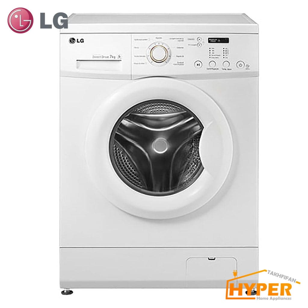 ماشین لباسشویی ال جی WM-K702NW سفید 7 کیلویی