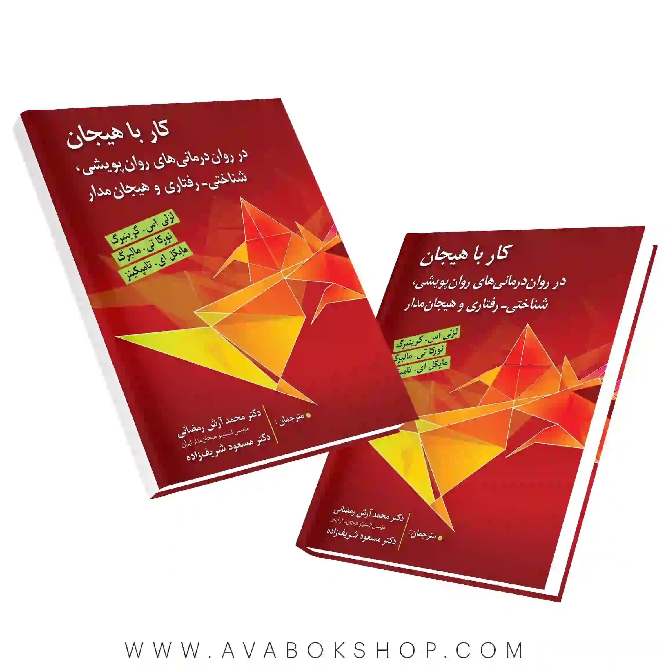 کتاب کار با هیجان (در درمان های روان پویشی،شناختی رفتاری و هیجان مدار) گرینبرگ انتشارات ارسباران