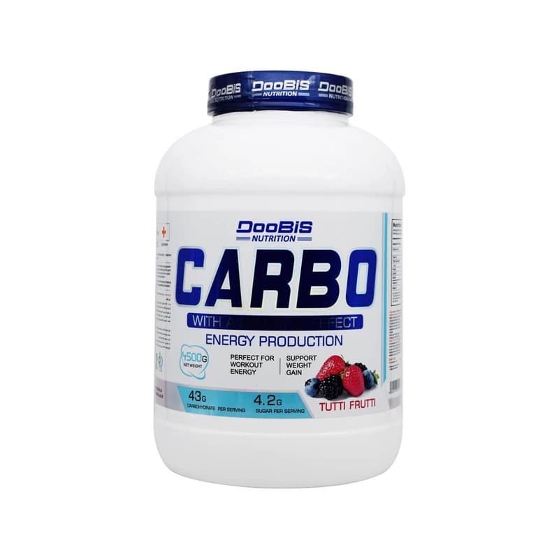پودر کربو انرژی بوستر دوبیس 4500 گرم توت فروتی Doobis Carbo Powder 4500 g
