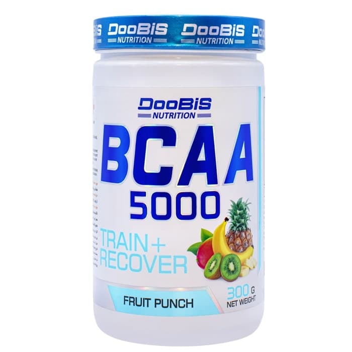 پودر بی سی ای ای ۵۰۰۰ دوبیس ۳۰۰ گرم با طعم هفت میوه Doobis BCAA 5000 Powder 300g