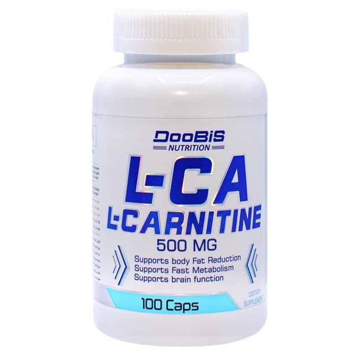 کپسول ال کارنیتین 500 میلی گرم دوبیس 100 عدد Doobis L Carnitine 500 Mg 100 Caps