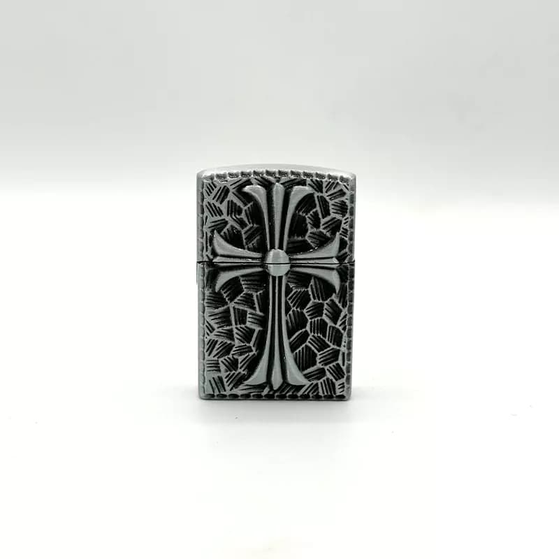 فندک کروم هارتز Chrome Hearts نقره‌ای
