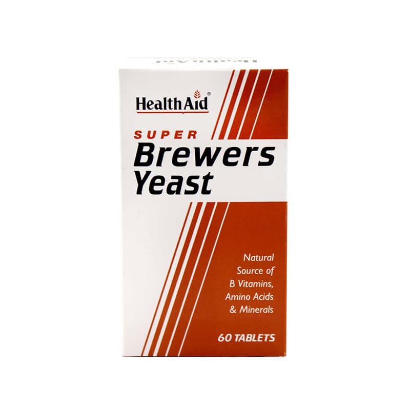 قرص مخمر آبجو هلث اید 60 عدد Health Aid Brewers Yeast 60 Tablets — تصویر ۳