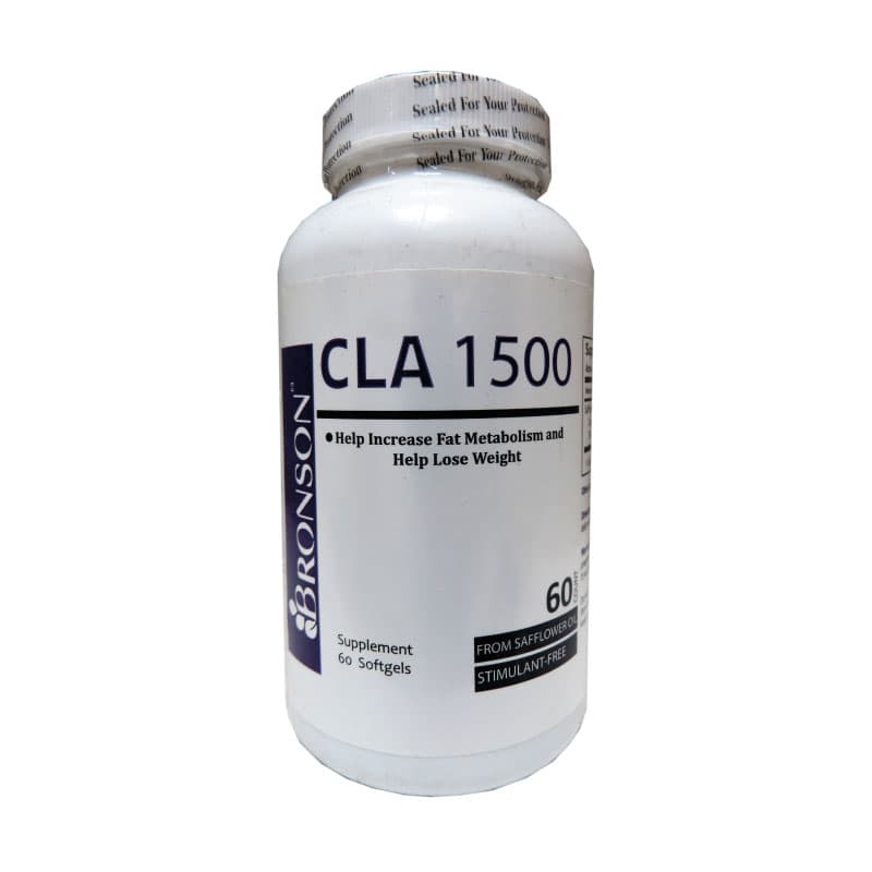 سافت ژل سی ال ای 1500 برونسون 60 عدد Bronson CLA 1500 60 Softgels