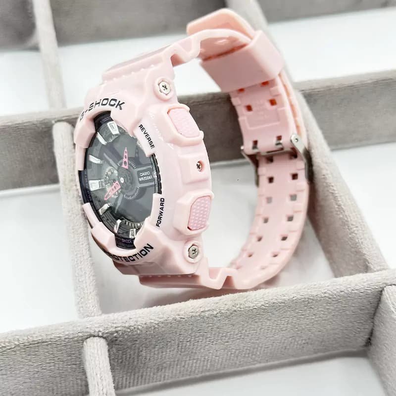 ساعت جی شاک G-Shock رنگ صورتی — تصویر ۲