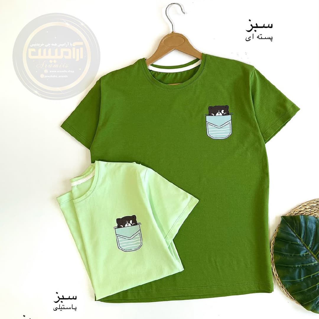 تیشرت گربه چشمکی — تصویر ۳