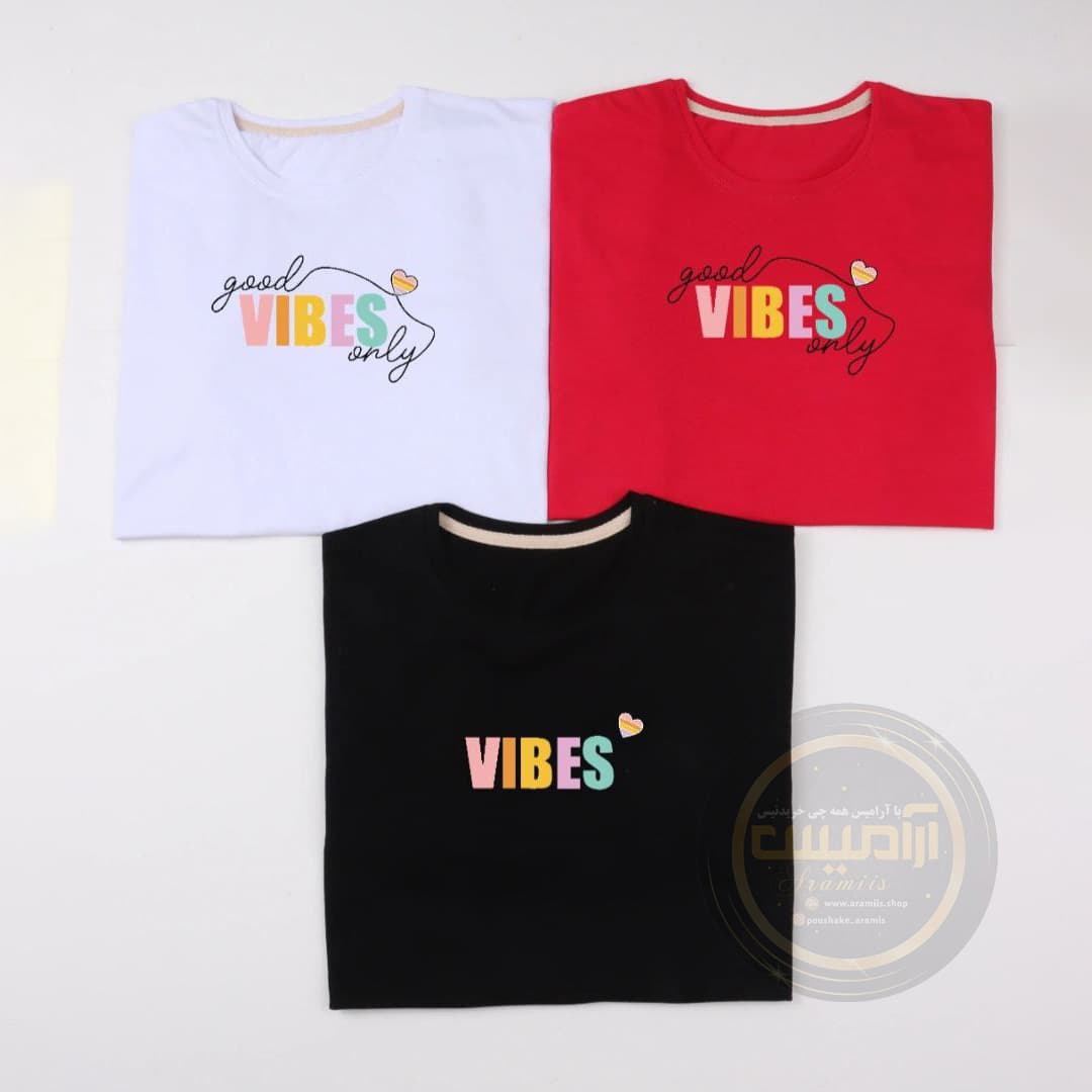 تیشرت بیگ سایز VIBES — تصویر ۲