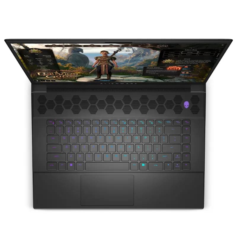 لپ تاپ دل ”DELL Alienware M16 R1 | R9-7845HX | 16G | 1T | 8GB-RX 7600M XT | 16.1 (استوک) — تصویر ۳
