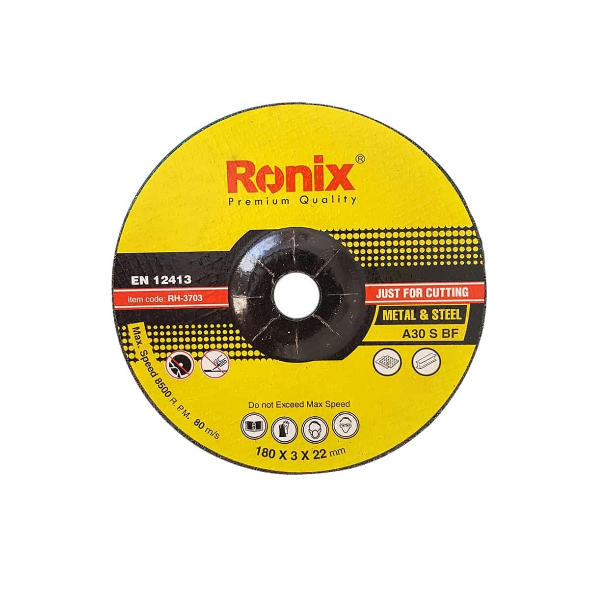 صفحه برش آهن 180 میلیمتر مدل RH-3703 رونیکس – RONIX