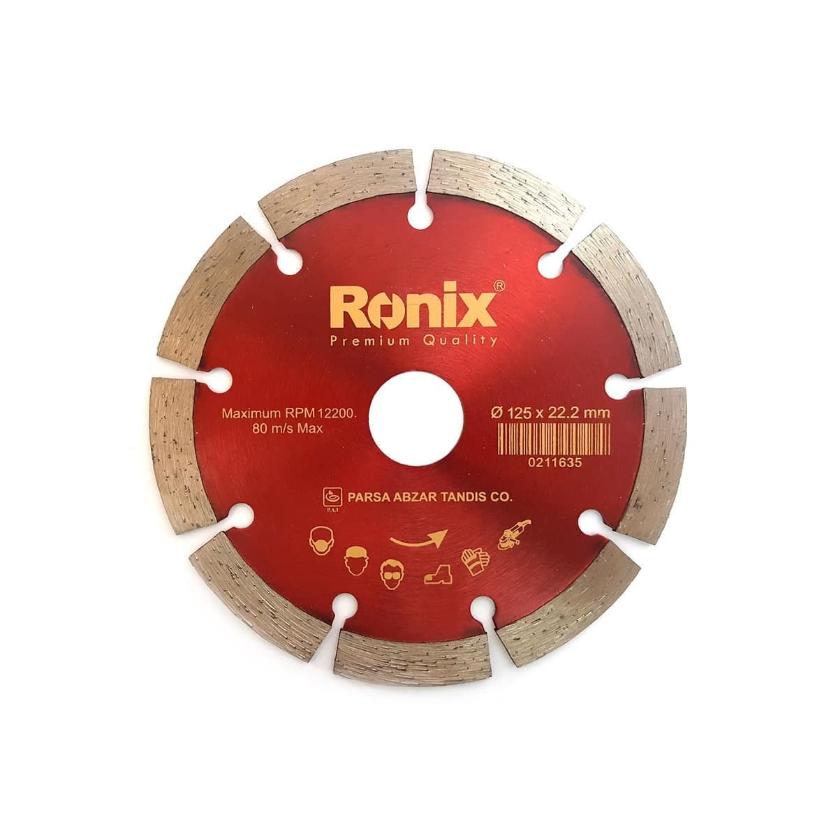 تیغه گرانیت بر 125 میلیمتری رونیکس – RONIX مدل RH-3509