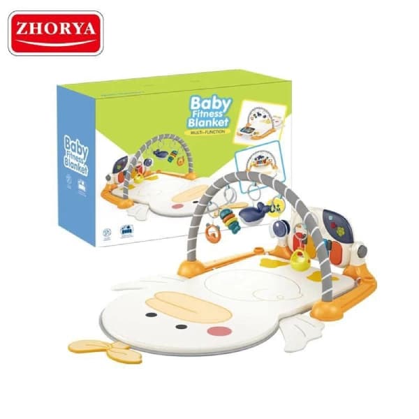 تشک بازی موزیکال طرح جوجه Viva kids — تصویر ۴